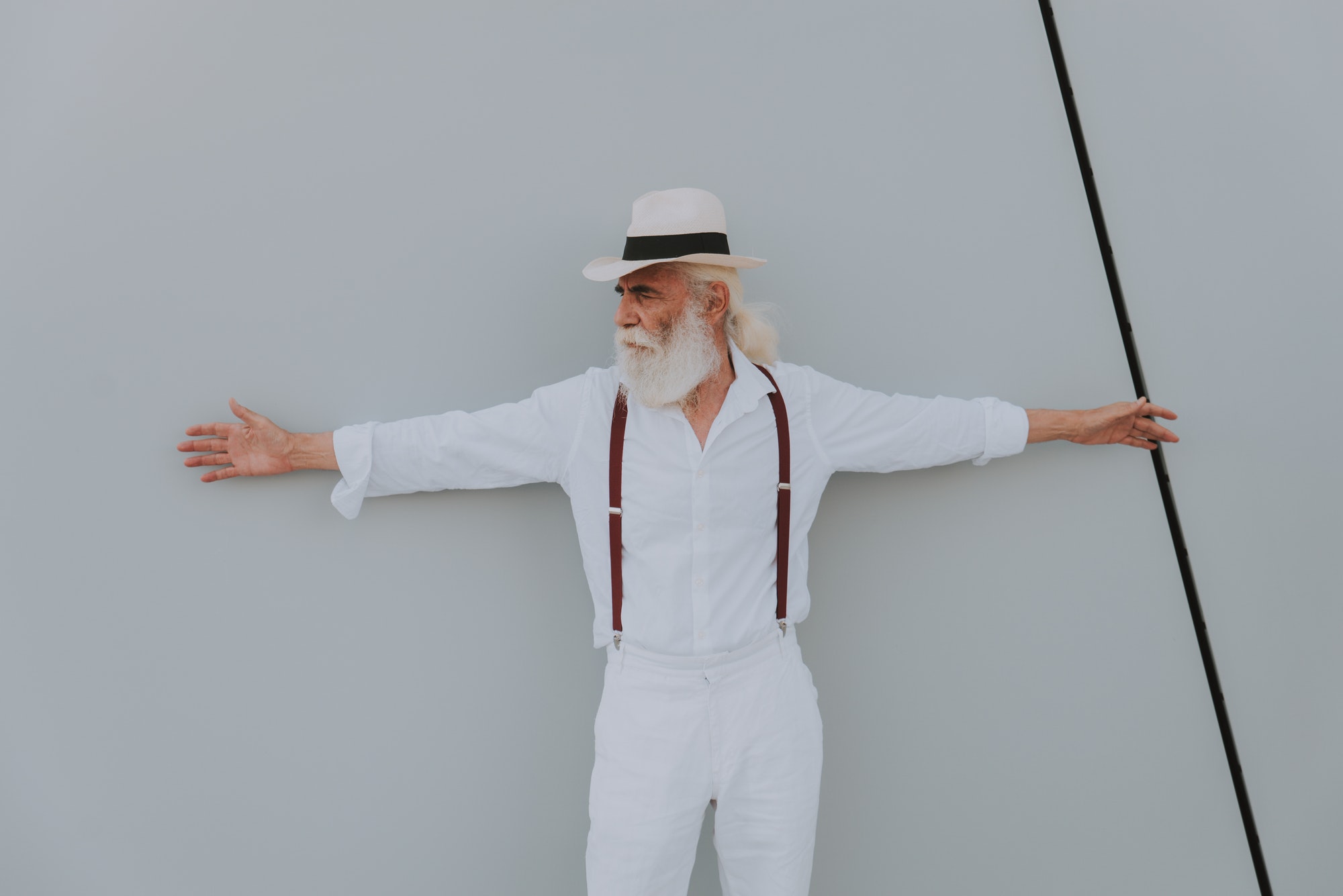 Old man lifestyle portraits