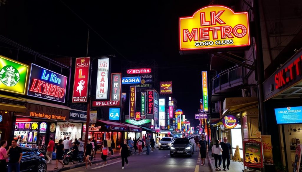 LK Metro Pattaya nightlife area