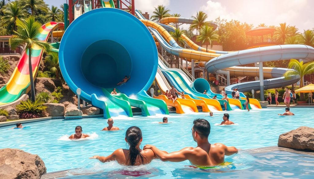 Aqua Planet water park in Clark with water slides and pools Aqua Planet water park in Clark with water slides and pools