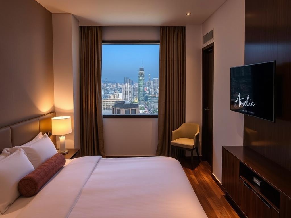 Comfortable room at Amelie Hotel Manila