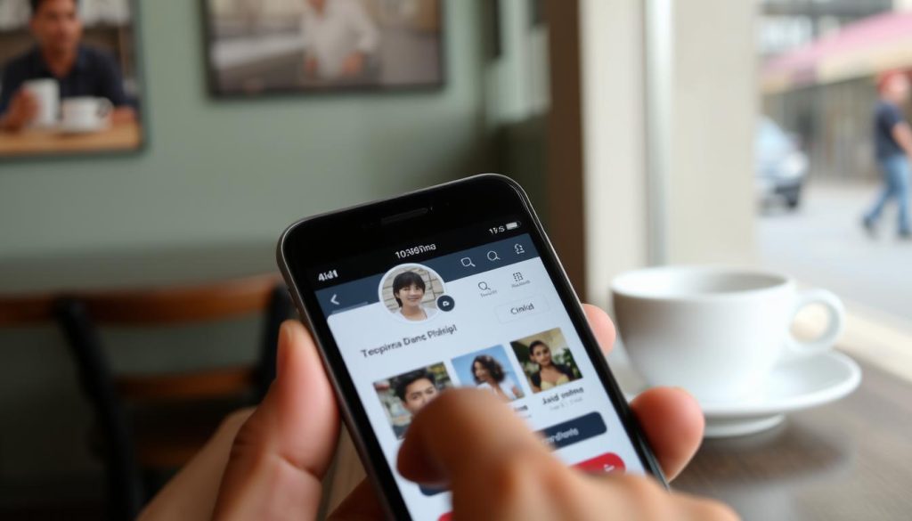 Using travel apps Travelers using travel apps on smartphone in Manila