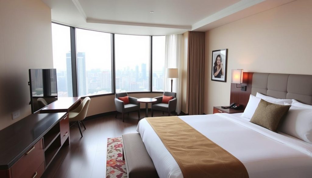 Hotel room in Angeles City suitable for travelers Hotel room in Angeles City suitable for young travelers