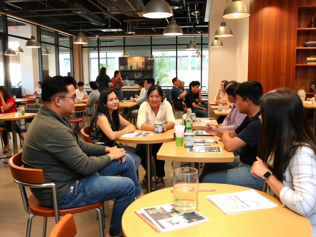 Language exchange event in Phnom Penh where travelers can meet educated locals Language exchange event in Phnom Penh where travelers can meet educated locals