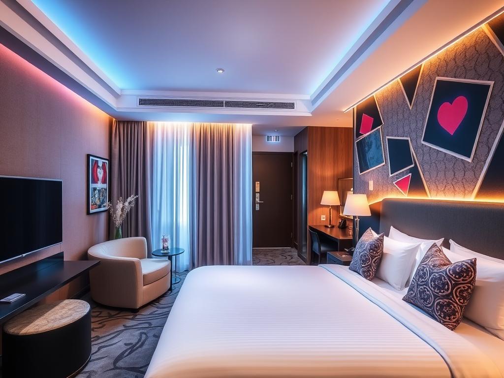 Luxury room at ABC