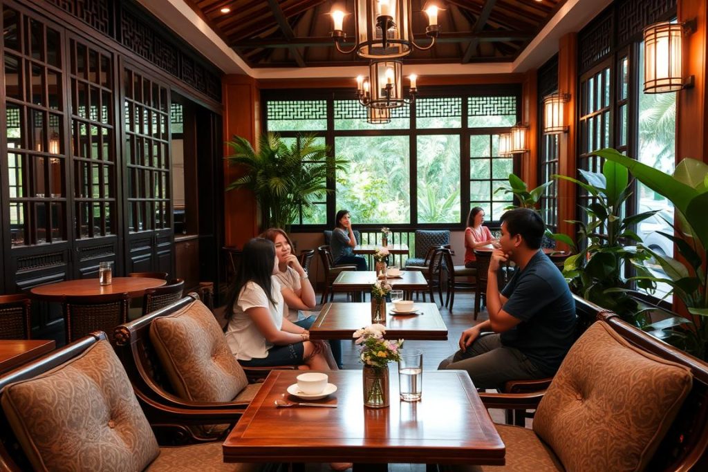 Popular meeting location in Siem Reap
