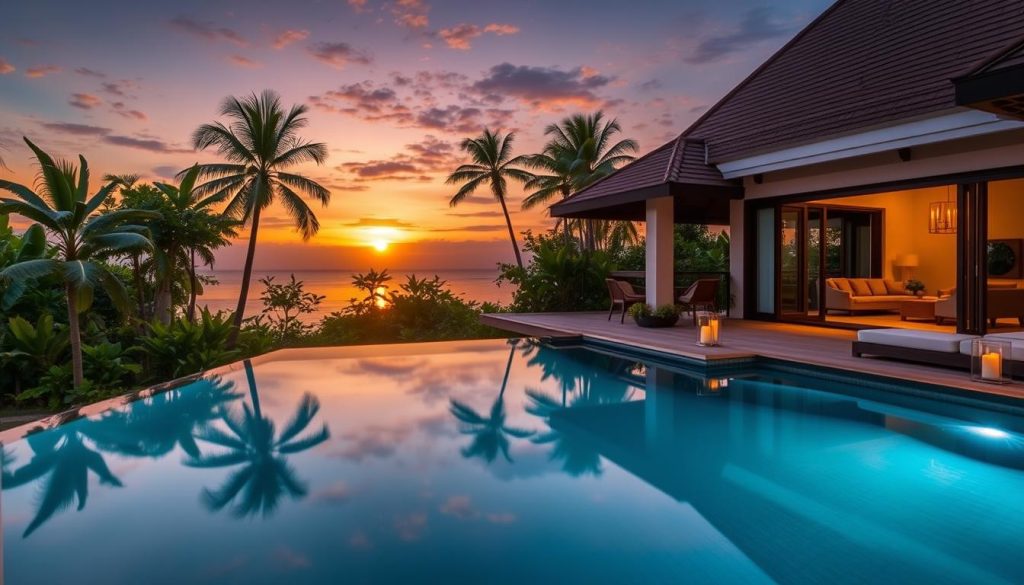 Private pool villa in Bali perfect for travelers