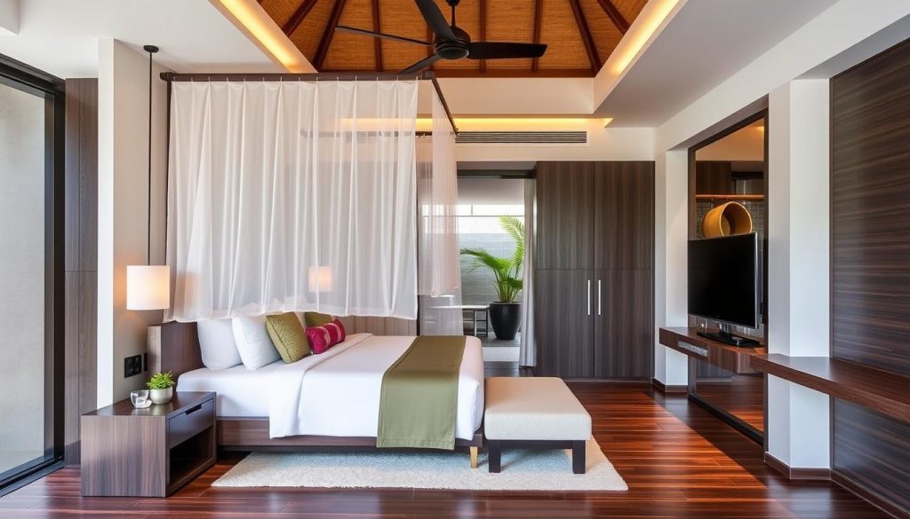 Private villa entrance at IZE Seminyak Hotel for best hotels bali travel Private villa entrance at IZE Seminyak Hotel for best hotels bali travel