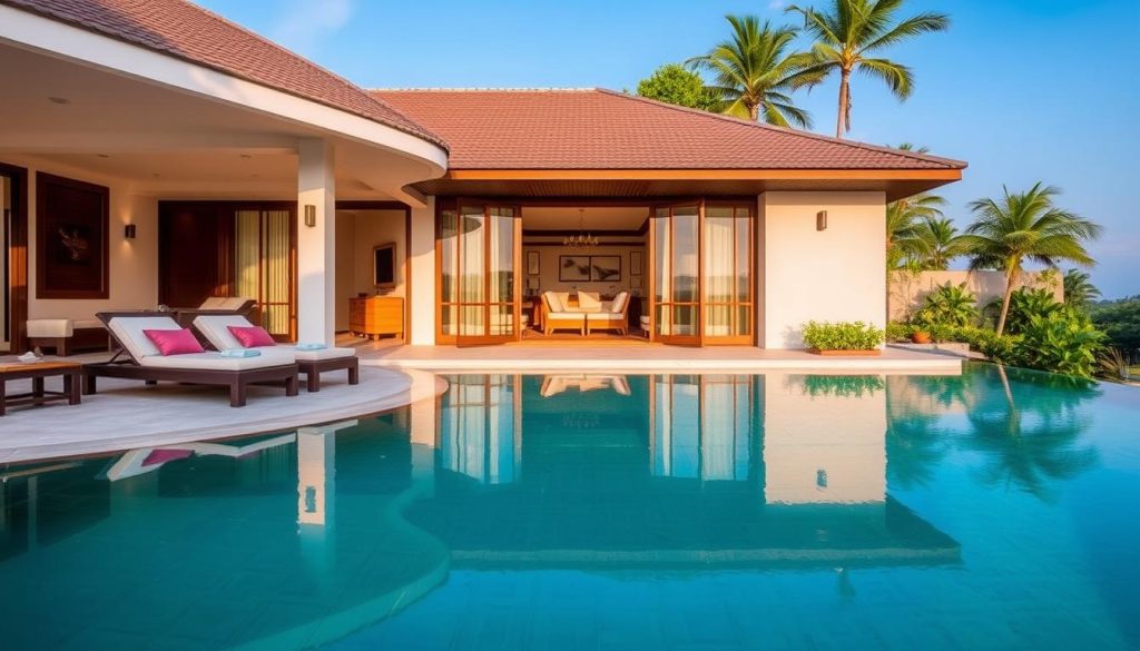 Private villa with pool at The Anvaya Beach Resort for best hotels bali travel Private villa with pool at The Anvaya Beach Resort for best hotels bali travel