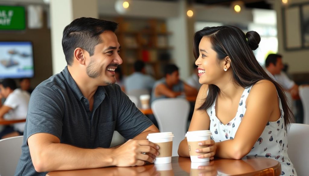 Respectful conversation between traveler and local