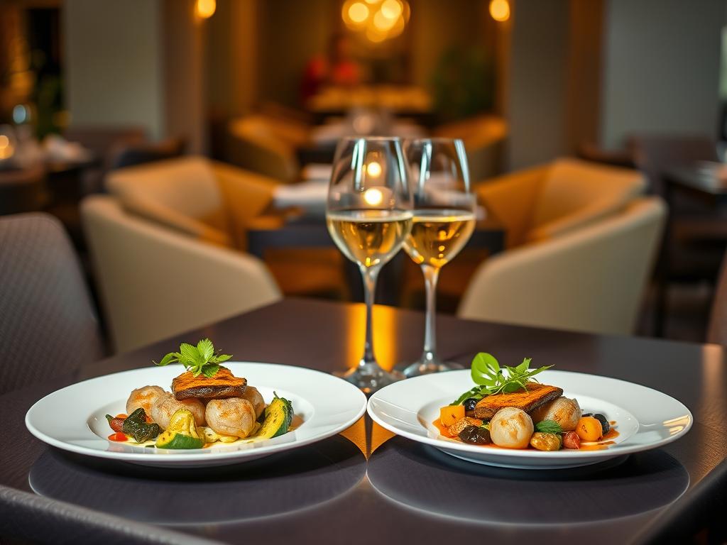 Memorable dinner setting at a restaurant in Siem Reap cost of travel in siem reap for young travelers