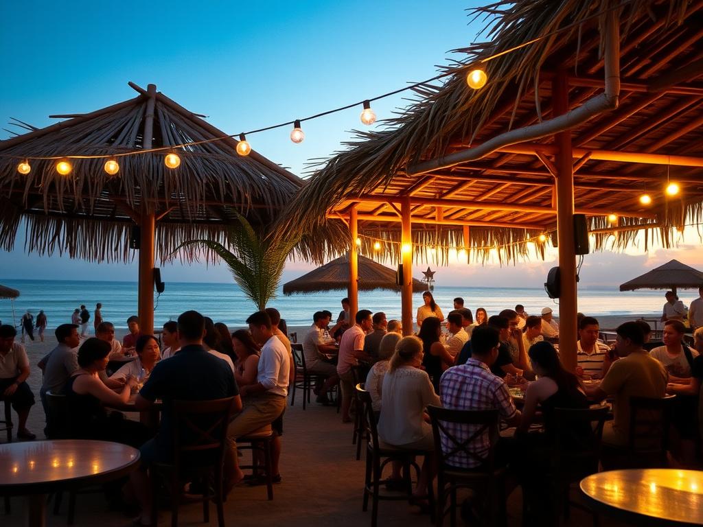 Shore Club beach bar in Da Nang
