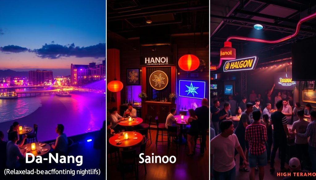 Comparing Da Nang nightlife