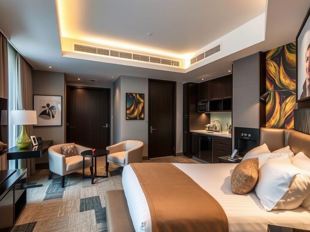Stylish room at The Picasso Boutique