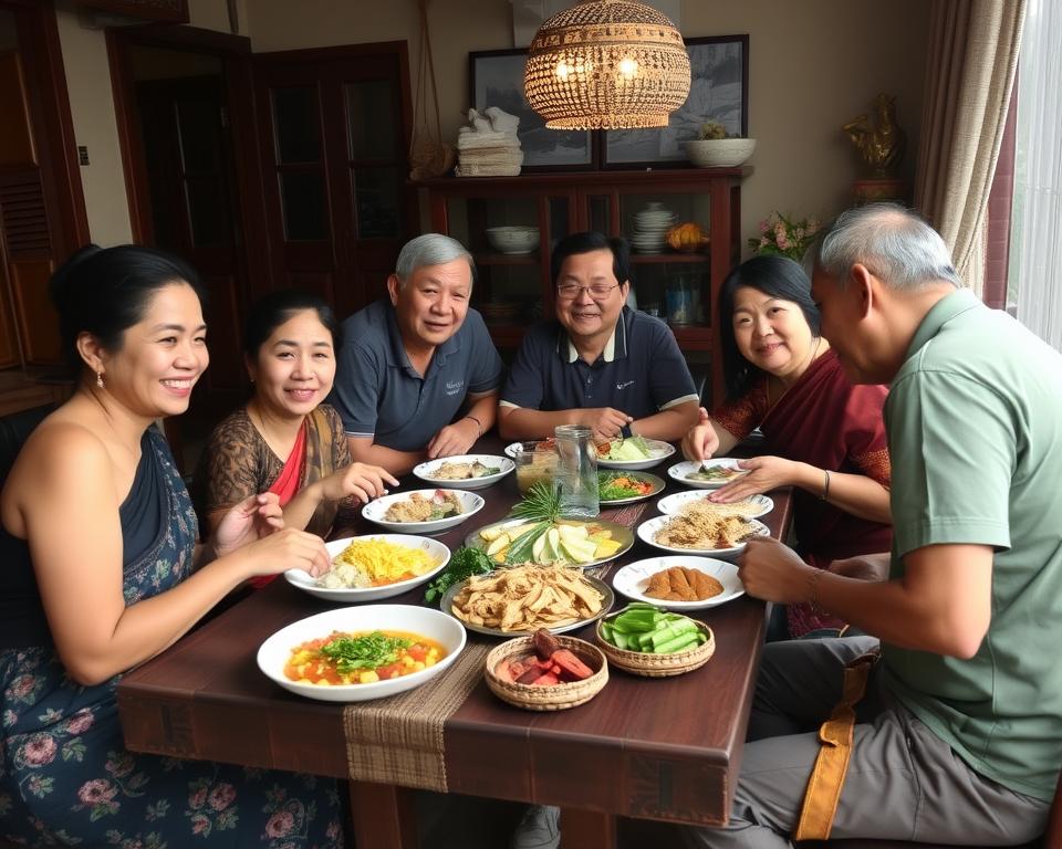 Thai community gathering showing the importance of connection in Chiang Mai