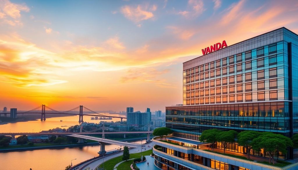 Vanda Hotel in Da Nang with river view, mid-range option for young travelers Vanda Hotel in Da Nang with river view, mid-range option for young travelers