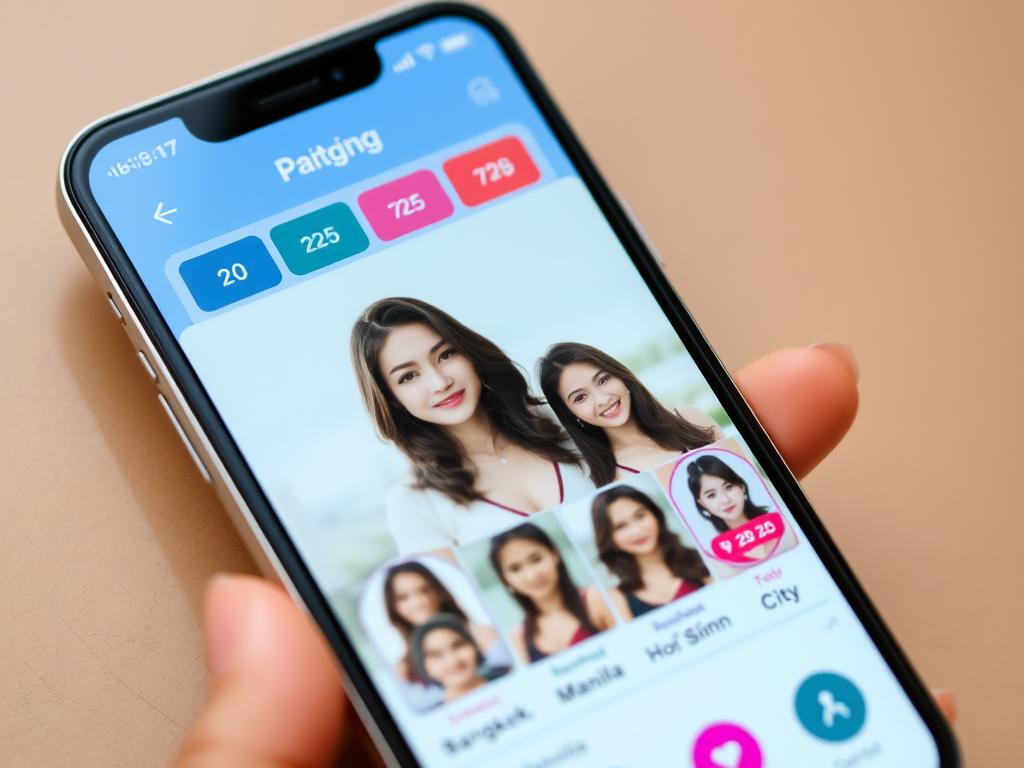 Travel app interface showing profiles of fellow travelers Travel app interface showing profiles of fellow travelers